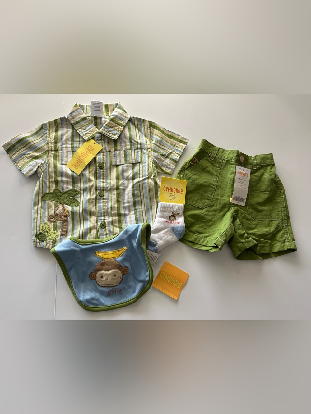Gymboree NWT Matching Baby boy set 3-6 months